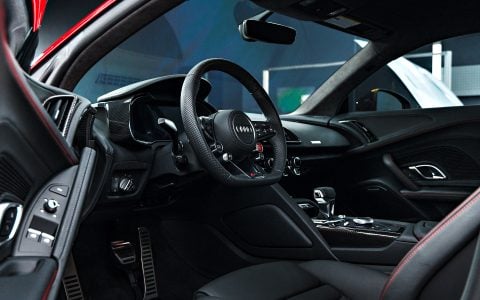 Red Audi R8 V10 - Paint correction, PPF, Windshield protection and More