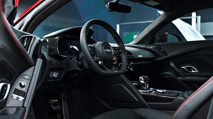 Red Audi R8 V10 - Paint correction, PPF, Windshield protection and More