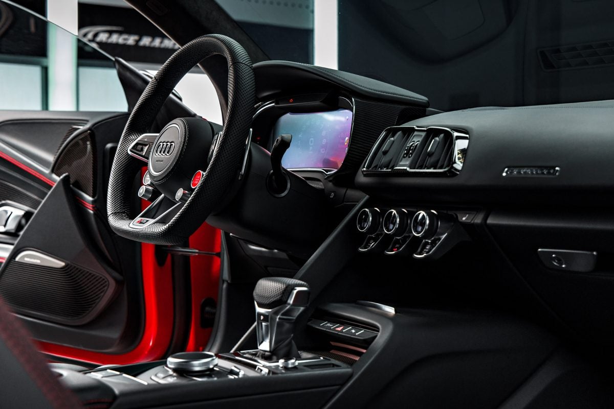 Red Audi R8 V10 - Paint correction, PPF, Windshield protection and More