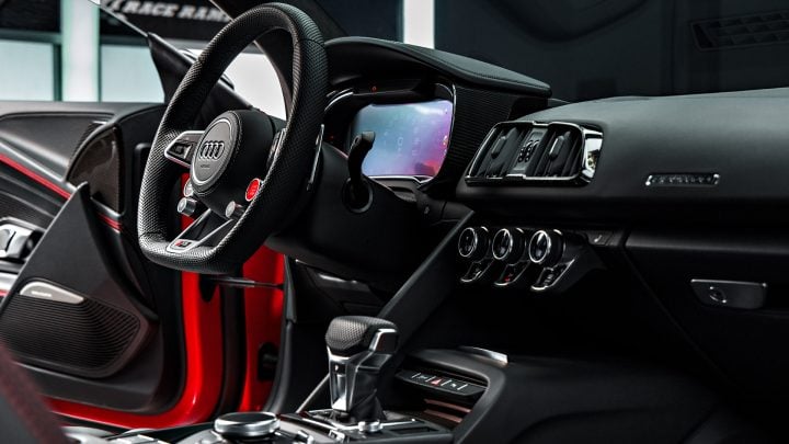 Red Audi R8 V10 - Paint correction, PPF, Windshield protection and More