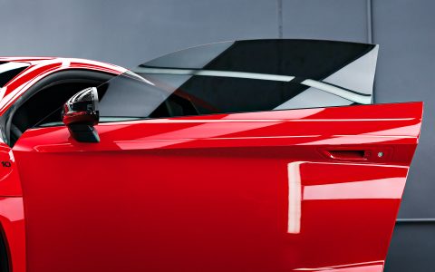 Red Audi R8 V10 - Paint correction, PPF, Windshield protection and More