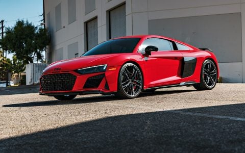 Red Audi R8 V10 - Paint correction, PPF, Windshield protection and More