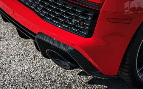 Red Audi R8 V10 - Paint correction, PPF, Windshield protection and More