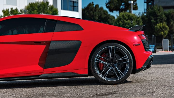Red Audi R8 V10 - Paint correction, PPF, Windshield protection and More