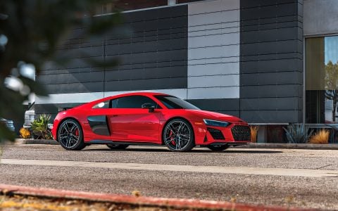 Red Audi R8 V10 - Paint correction, PPF, Windshield protection and More