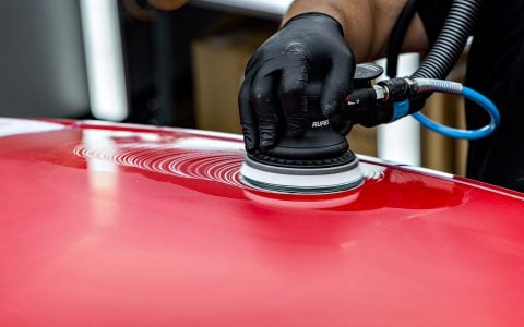 Red Audi R8 V10 - Paint correction, PPF, Windshield protection and More