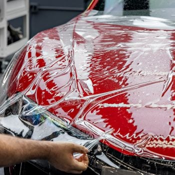 Red Audi R8 V10 - Paint correction, PPF, Windshield protection and More