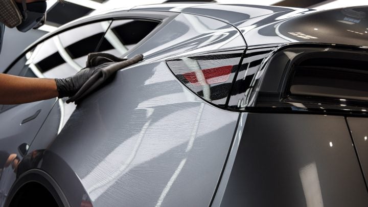 Quicksilver Model Y Juniper - XPEL Ultimate Plus PPF, ano-ceramic window tint and ceramic coating