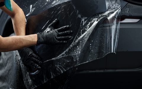 Stealth Gray Tesla Model Y Juniper - XPEL Stealth PPF and Nano-ceramic window tint