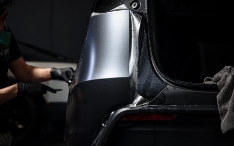 Stealth Gray Tesla Model Y Juniper - XPEL Stealth PPF and Nano-ceramic window tint