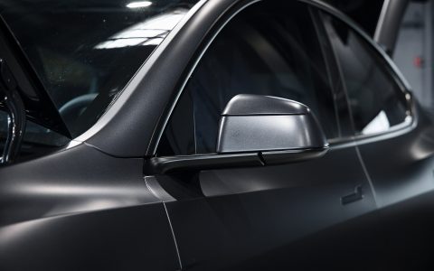 Stealth Gray Tesla Model Y Juniper - XPEL Stealth PPF and Nano-ceramic window tint