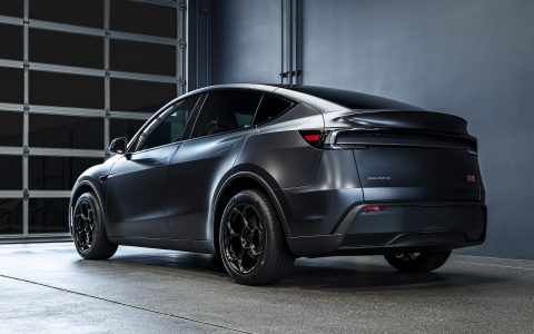 Stealth Gray Tesla Model Y Juniper - XPEL Stealth PPF and Nano-ceramic window tint