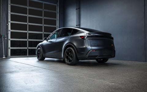 Stealth Gray Tesla Model Y Juniper - XPEL Stealth PPF and Nano-ceramic window tint