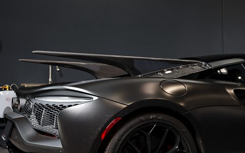 McLaren Artura - Novitec Carbon Fiber Rear Wing install 8 McLaren Artura - Novitec Carbon Fiber Rear Wing install