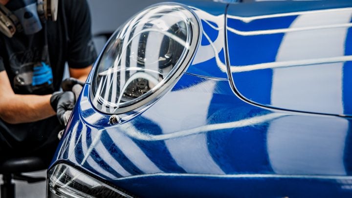 Porsche Carrera S - Full vehicle paint retouching and polishing, XPEL Ultimate Plus PPF, ceramic coating and more