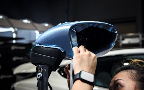 Porsche 911 Carrera 4S - Full vehicle color-change vinyl wrap, ceramic coating, paint machine polishing and more 12 Porsche 911 Carrera 4S - Full vehicle color-change vinyl wrap, ceramic coating, paint machine polishing and more