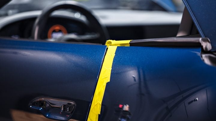 Porsche 911 Carrera 4S - Full vehicle color-change vinyl wrap, ceramic coating, paint machine polishing and more