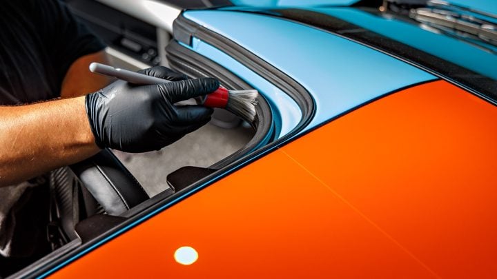 2006 Ford GT Heritage - XPEL Ultimate Plus PPF, interior & exterior concours detailing, Full vehicle paint machine polishing