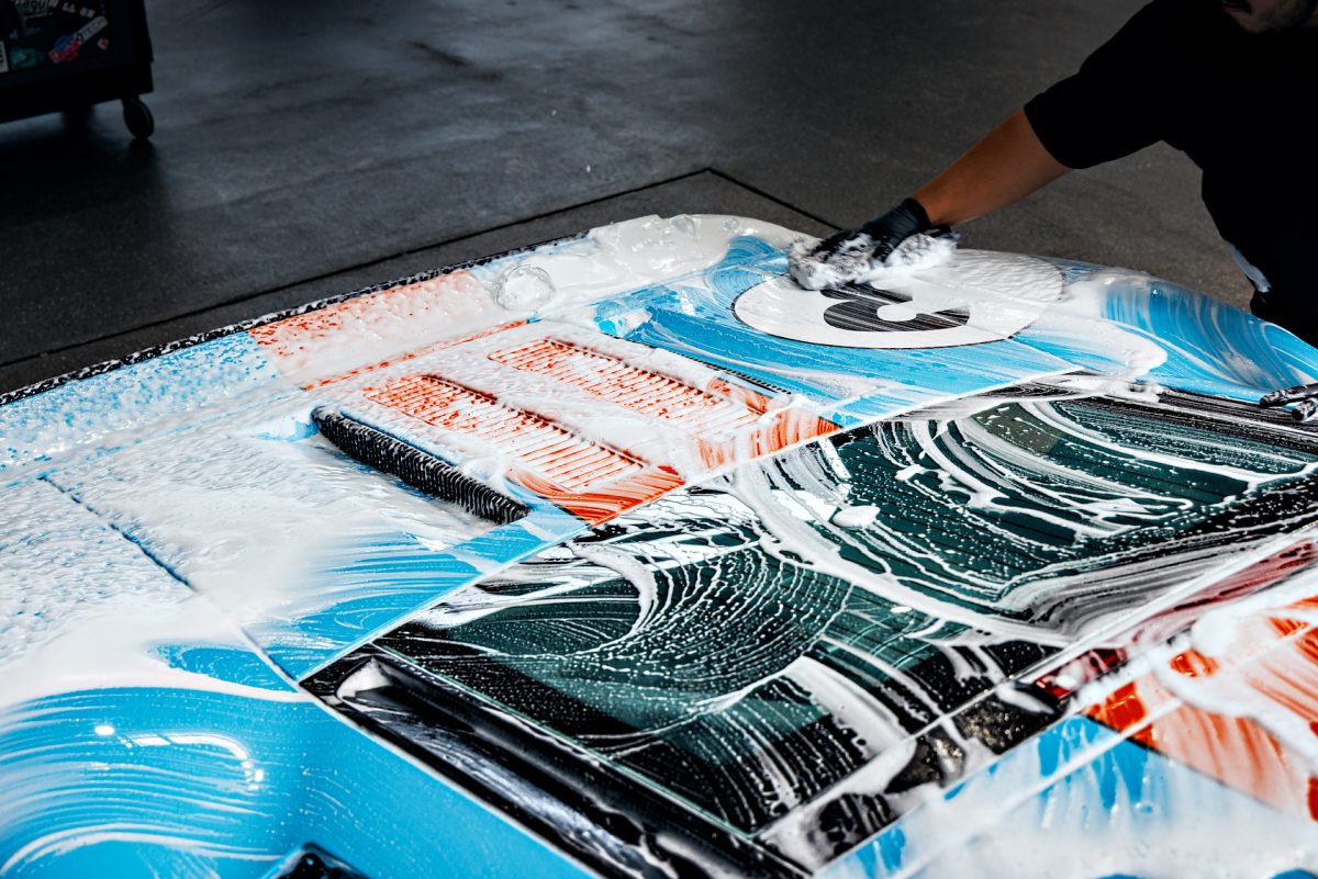 2006 Ford GT Heritage - XPEL Ultimate Plus PPF, interior & exterior concours detailing, Full vehicle paint machine polishing