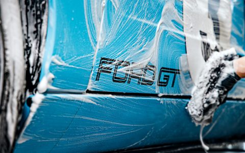 2006 Ford GT Heritage - XPEL Ultimate Plus PPF, interior & exterior concours detailing, Full vehicle paint machine polishing