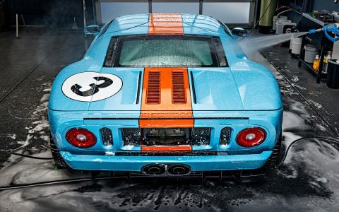 2006 Ford GT Heritage - XPEL Ultimate Plus PPF, interior & exterior concours detailing, Full vehicle paint machine polishing