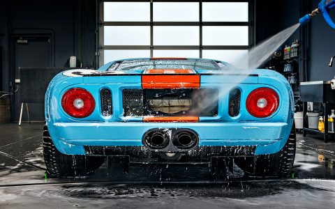 2006 Ford GT Heritage - XPEL Ultimate Plus PPF, interior & exterior concours detailing, Full vehicle paint machine polishing