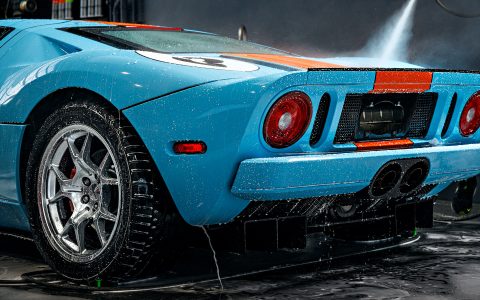 2006 Ford GT Heritage - XPEL Ultimate Plus PPF, interior & exterior concours detailing, Full vehicle paint machine polishing