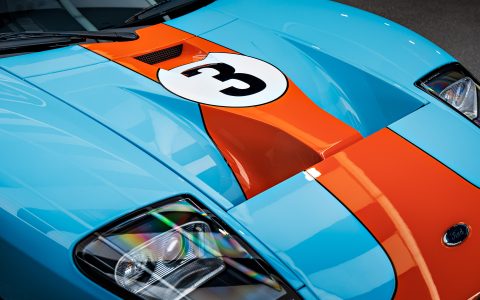 2006 Ford GT Heritage - XPEL Ultimate Plus PPF, interior & exterior concours detailing, Full vehicle paint machine polishing