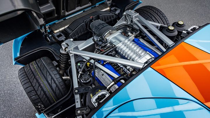 2006 Ford GT Heritage - XPEL Ultimate Plus PPF, interior & exterior concours detailing, Full vehicle paint machine polishing