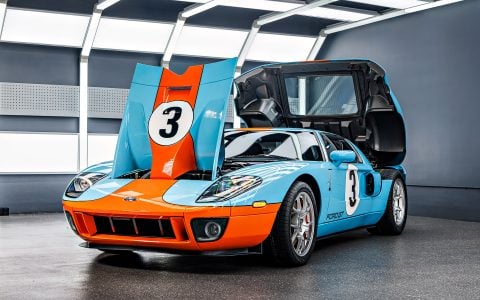 2006 Ford GT Heritage - XPEL Ultimate Plus PPF, interior & exterior concours detailing, Full vehicle paint machine polishing