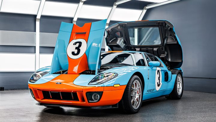 2006 Ford GT Heritage - XPEL Ultimate Plus PPF, interior & exterior concours detailing, Full vehicle paint machine polishing