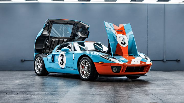 2006 Ford GT Heritage - XPEL Ultimate Plus PPF, interior & exterior concours detailing, Full vehicle paint machine polishing