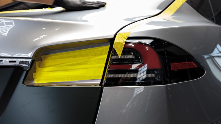 Dark Sage 2026 Tesla Model S - Full vehicle color-change vinyl, Ceramic Coating And More