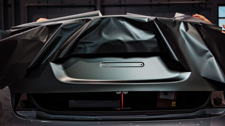 Dark Sage 2026 Tesla Model S - Full vehicle color-change vinyl, Ceramic Coating And More