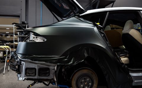 Dark Sage 2026 Tesla Model S - Full vehicle color-change vinyl, Ceramic Coating And More 8 Dark Sage 2026 Tesla Model S - Full vehicle color-change vinyl, Ceramic Coating And More