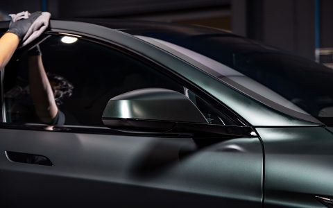 Dark Sage 2026 Tesla Model S - Full vehicle color-change vinyl, Ceramic Coating And More 28 Dark Sage 2026 Tesla Model S - Full vehicle color-change vinyl, Ceramic Coating And More