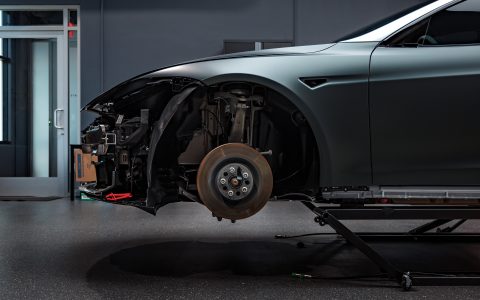 Dark Sage 2026 Tesla Model S - Full vehicle color-change vinyl, Ceramic Coating And More 2 Dark Sage 2026 Tesla Model S - Full vehicle color-change vinyl, Ceramic Coating And More