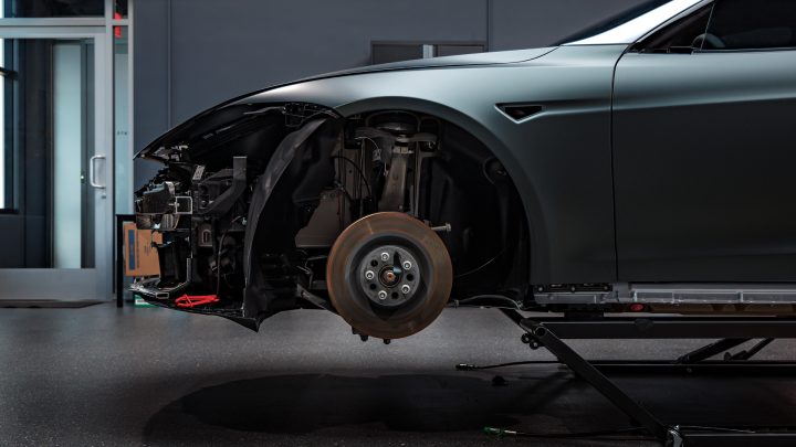 Dark Sage 2026 Tesla Model S - Full vehicle color-change vinyl, Ceramic Coating And More