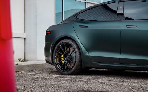 Dark Sage 2026 Tesla Model S - Full vehicle color-change vinyl, Ceramic Coating And More 33 Dark Sage 2026 Tesla Model S - Full vehicle color-change vinyl, Ceramic Coating And More