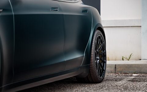 Dark Sage 2026 Tesla Model S - Full vehicle color-change vinyl, Ceramic Coating And More 18 Dark Sage 2026 Tesla Model S - Full vehicle color-change vinyl, Ceramic Coating And More