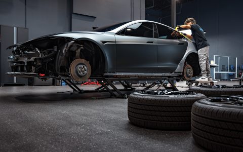 Dark Sage 2026 Tesla Model S - Full vehicle color-change vinyl, Ceramic Coating And More 3 Dark Sage 2026 Tesla Model S - Full vehicle color-change vinyl, Ceramic Coating And More