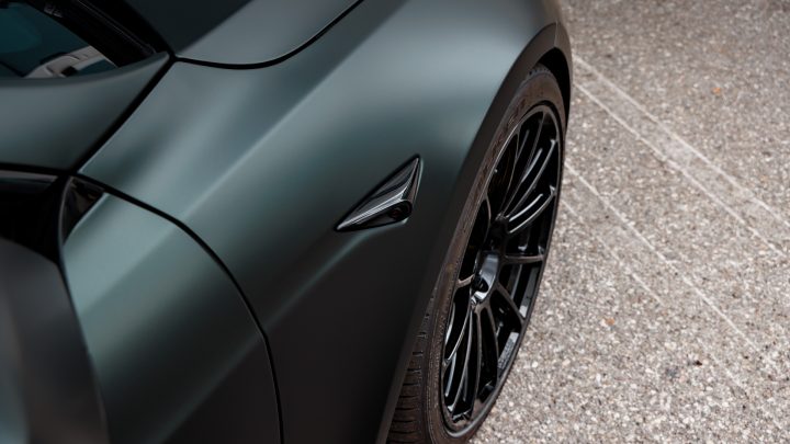 Dark Sage 2026 Tesla Model S - Full vehicle color-change vinyl, Ceramic Coating And More