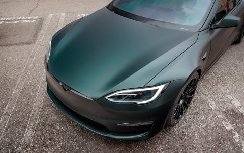 Dark Sage 2026 Tesla Model S - Full vehicle color-change vinyl, Ceramic Coating And More 40 Dark Sage 2026 Tesla Model S - Full vehicle color-change vinyl, Ceramic Coating And More