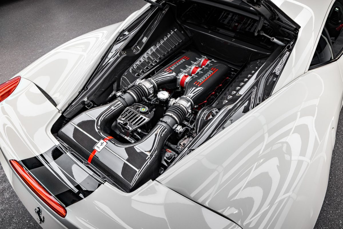 White Ferrari 458 Speciale - XPEL PPF, Ceramic Coating and More