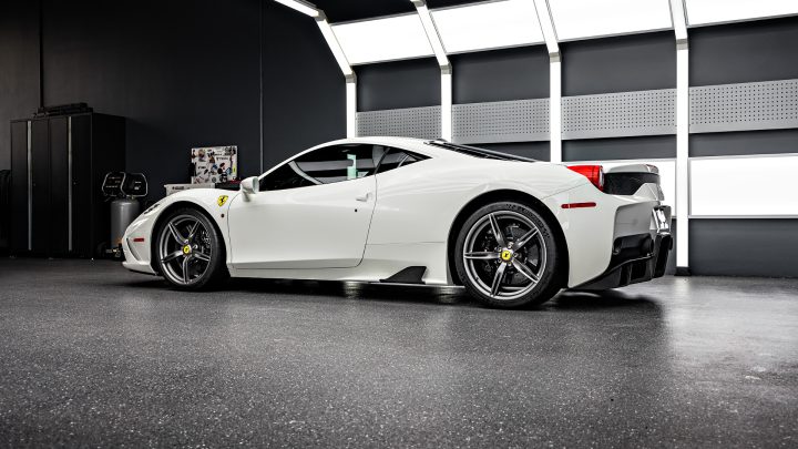 White Ferrari 458 Speciale - XPEL PPF, Ceramic Coating and More