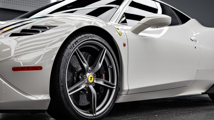 White Ferrari 458 Speciale - XPEL PPF, Ceramic Coating and More