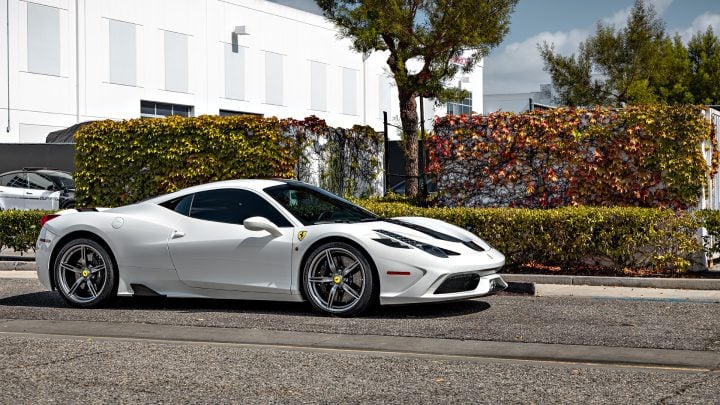 White Ferrari 458 Speciale - XPEL PPF, Ceramic Coating and More