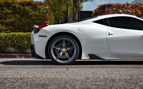 White Ferrari 458 Speciale - XPEL PPF, Ceramic Coating and More