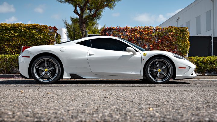 White Ferrari 458 Speciale - XPEL PPF, Ceramic Coating and More