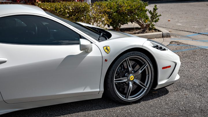White Ferrari 458 Speciale - XPEL PPF, Ceramic Coating and More